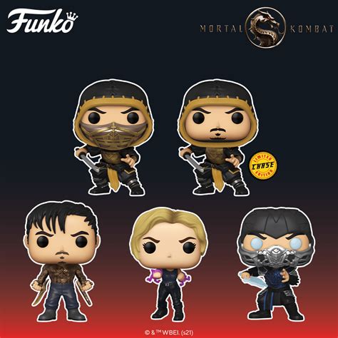 Funko Reveals New Mortal Kombat Pops Pop Figures