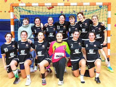 Millau Handball Large Victoire Des Seniors Filles Contre Saint Affrique