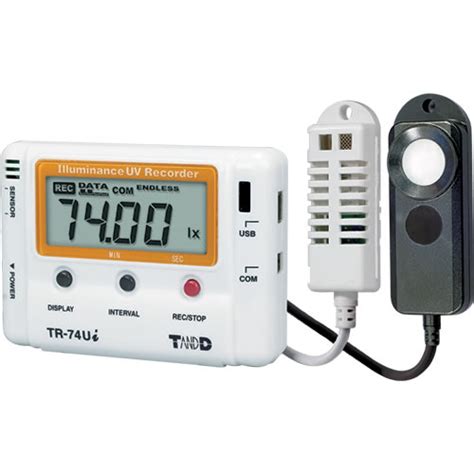 Datalogger De Temperatura Humedad Iluminancia Y Luz Uv Tr Ui