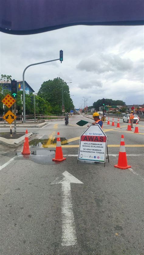 5TahunAsalGombak On Twitter Jalan Lebuh Utama Sri Gombak Dah Ditutup