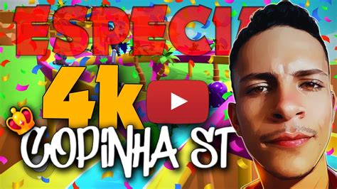 COPINHA ST ESPECIAL 4k STUMBLE GUYS AO VIVO JOGANDO