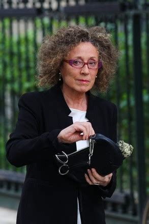 Mireille Dumas During Funeral Ceremony Guy Editorial Stock Photo