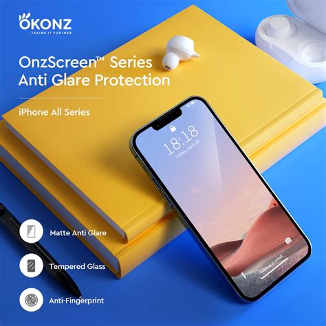 Okonz Iphone Pro Max Pro Mini Screen Protector Tempered