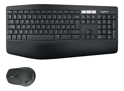 Kit de teclado e mouse sem fio Logitech MK850 Português Brasil de cor