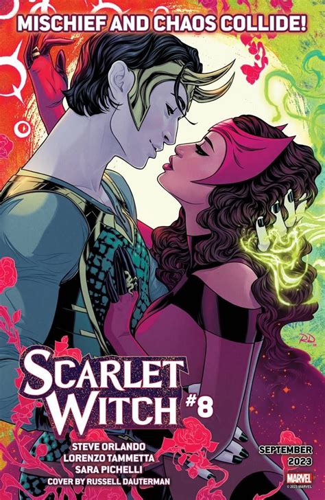 Marvel Teases A Loki Scarlet Witch Romance