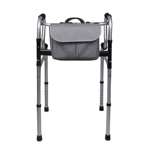 Tomshoo Wheelchair Bag Walker Organizer Pouch Easy Carry Handle And Cover Waterproof Walker Bags