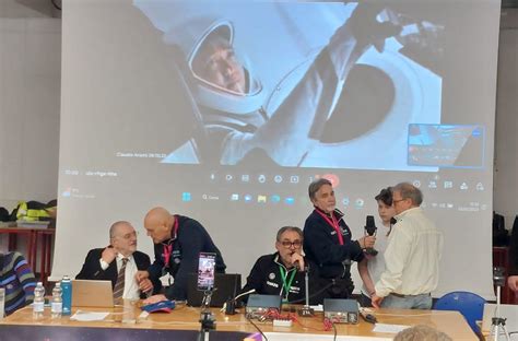 Empoli Studenti A Confronto Con Lastronauta Il Pontormo Si Collega