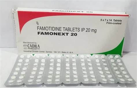 Famtac 40 Mg Tablet Famotidine Tablet At Rs 30 Strip Famotidine Tablet In Nagpur Id