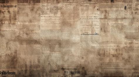 Premium Photo | Aged Newspaper Headlines Paper Background