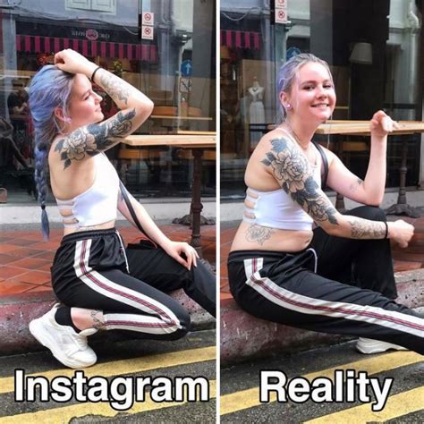 Health Blogger Shows Instagram Vs Reality Photos Others