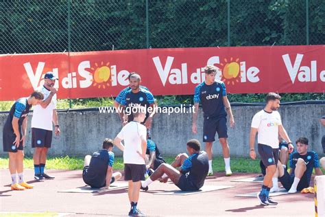 Dimaro Il Primo Allenamento La Fotogallery Gol Del Napoli