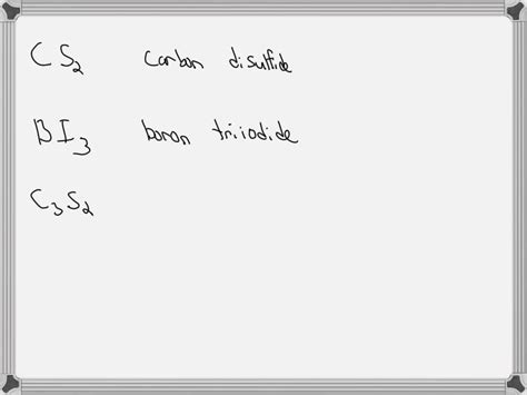 SOLVED: Fill in the systematic names of the following chemical compounds. Note: for compounds ...