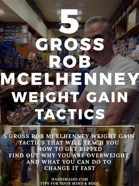 5 Rob McElhenney Weight Gain Tactics You Should Never Use