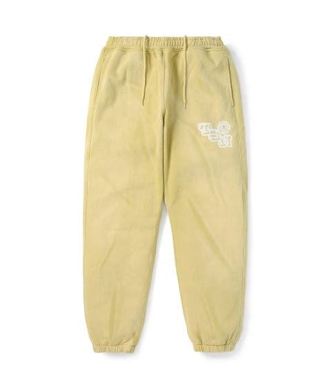 MUSINSA公式 thisisneverthat Faded Sweatpant Lemon