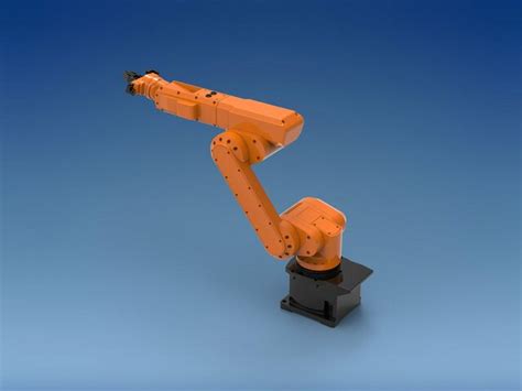 Industrial Robotic Arm - download free 3D model by Grenadier - Cad Crowd