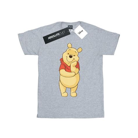 Disney Mens Winnie The Pooh Cute T Shirt