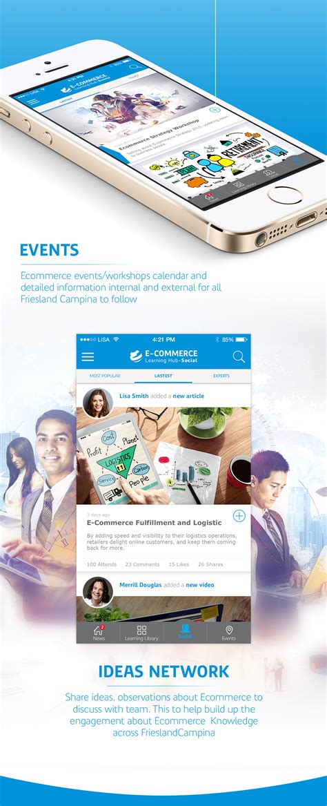 FCV - E-commerce Learning Hub on Behance