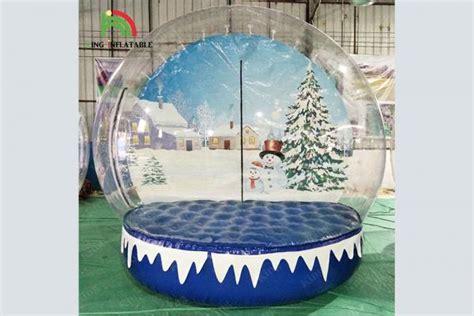 Christmas Giant Inflatable Snow Globe 10Ft HOutdoor Commercial