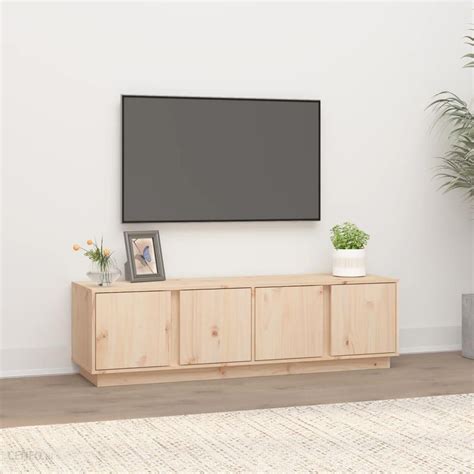 VidaXL Szafka Pod Telewizor 140X40X40 Cm Lite Drewno Sosnowe 814459