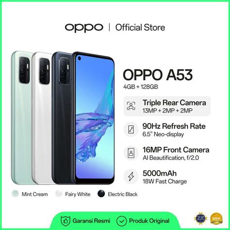 Jual Oppo A Gb Gb Smartphone Electric Black Di Seller Oppo