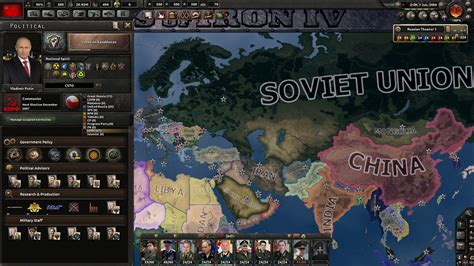 Hearts of Iron IV Millennium Dawn Russia at War сабмод Мод