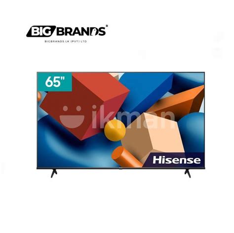 Hisense 65 Smart Vidaa 4K UHD LED Frameless TV For Sale In Colombo 4