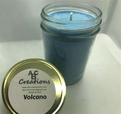 Volcano Soy Candle Abc Creations Of Nc