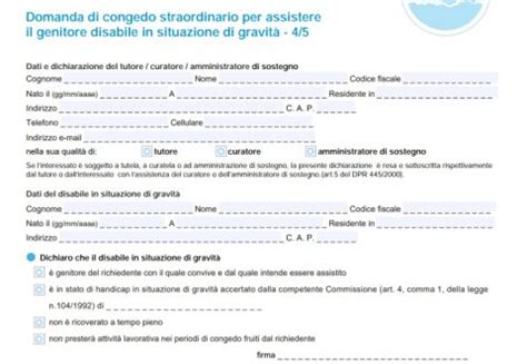 Congedo 104 Come Presentare La Domanda Passo Passo