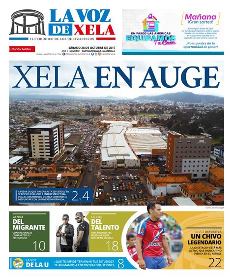 La Voz De Xela 01 28102017 By La Voz De Xela Issuu