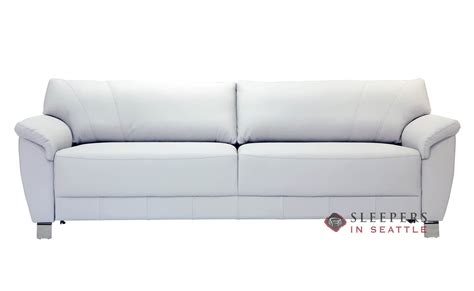 Sleeper Sofa White Leather | Baci Living Room