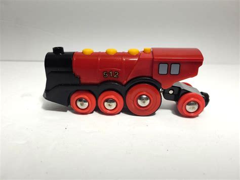 Brio Mighty Red Action Locomotive Battery Operated Train Engine