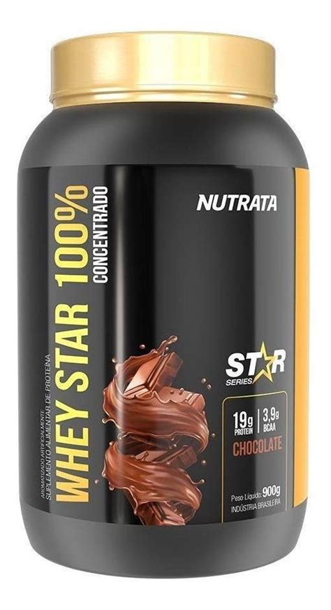 Whey Star Sabor Chocolate G Nutrata Mercado Livre