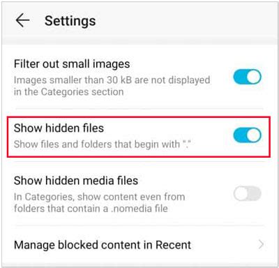 Ways How To Find Hidden Files On Android Mobile Device