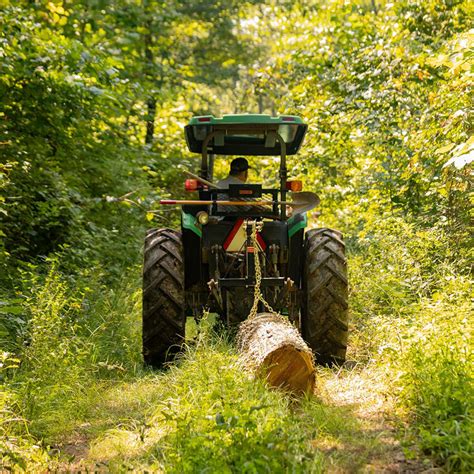 MAXXTUFF Heavy Duty 3-point Log Skidder Deluxe With Chain and - Etsy