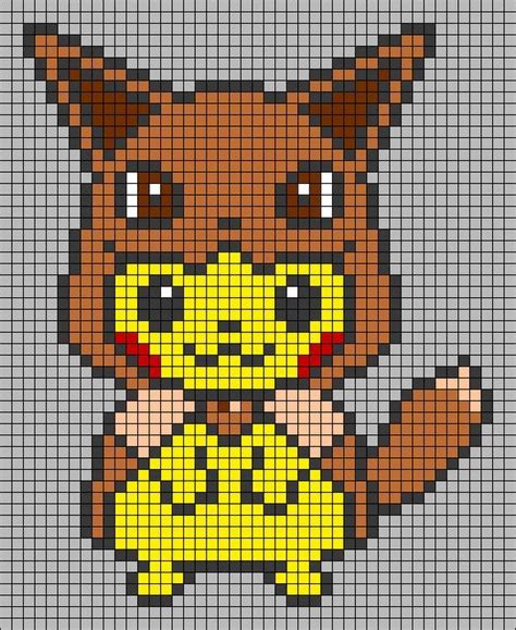 38 Top Idées De Pixel Art Pikachu