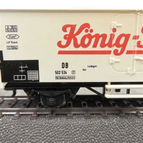 MÄRKLIN 4418 H0 ged Güterwagen König Pilsener DB OVP