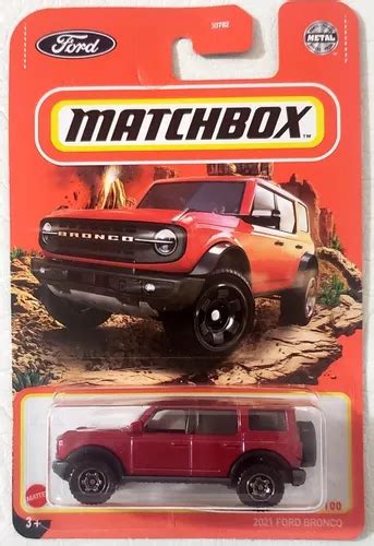 2021 Ford Bronco Matchbox Mattel Meses Sin Intereses