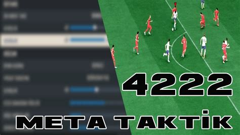 FIFA 23 META 4222 CUSTOM TAKTİK VE TALİMATLARI FIFA 23 ULTIMATE TEAM