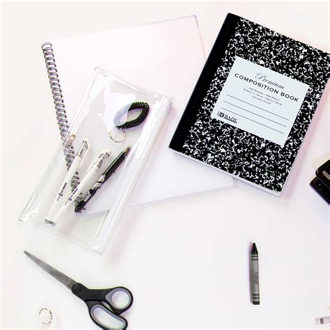 Bazic Cr 100 Ct Premium Black Marble Composition Book Bazic Products