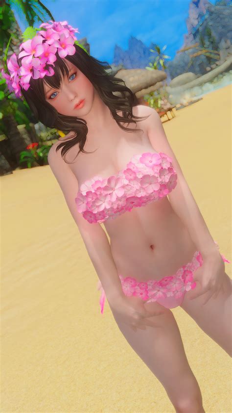 Garuda B Skyrim On Twitter Flower Bikini By Army Skyrim Https