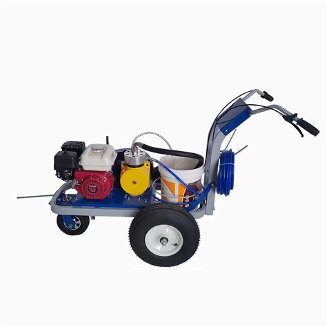 Airless Line Cold Paint Road Marking Machine Jl D007 Dual Color