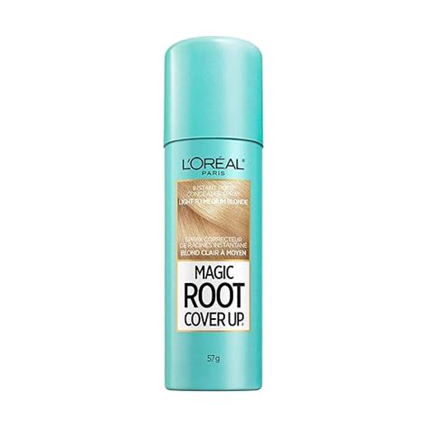 Loreal Paris Magic Root Cover Up Gray Concealer Spray Light To Medium Blonde 2 Oz