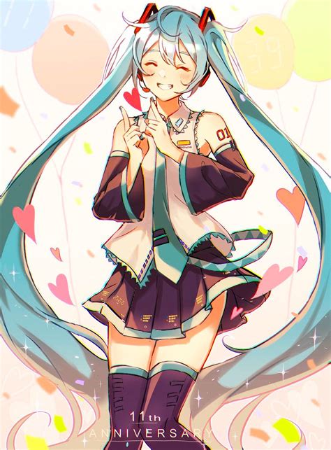 初音ミク生誕祭2018 11回目の誕生日おめでとう Fotos De Hatsune Miku Personajes De