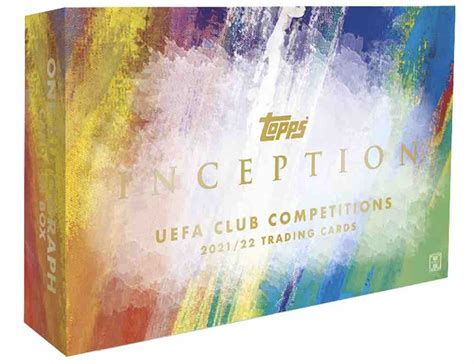 2021 22 Topps Inception UEFA Club Competitions Soccer Hobby Box SLabstat