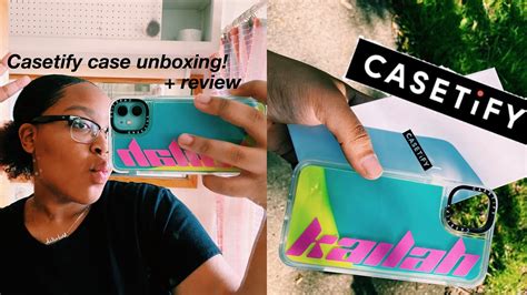 First CASETIFY Case Unboxing LIQUID NEON SAND CASE Review For IPhone