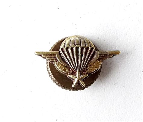 Insigne Brevet Parachutiste Réduction De Boutonnière 18 Mm