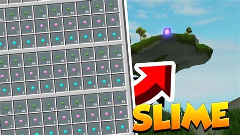 Farm De Slime No Skyblock Como Fazer Roblox Youtube