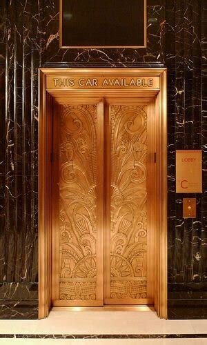 Extraordinary Art Deco Elevator Designs From Around The World