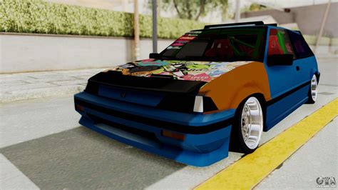 Honda Civic Ef Hellaflush For Gta San Andreas