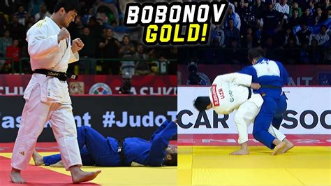 Bobonov Gold At Tashkent Judo Gs Youtube